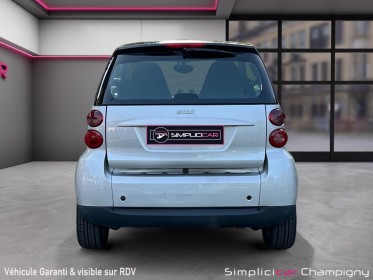 Smart fortwo coupe 1.0 i 12v 71 cv passion - carplay - caméra de recul - direction assisté - toit panoramique occasion...