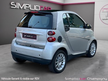 Smart fortwo coupe 1.0 i 12v 71 cv passion - carplay - caméra de recul - direction assisté - toit panoramique occasion...