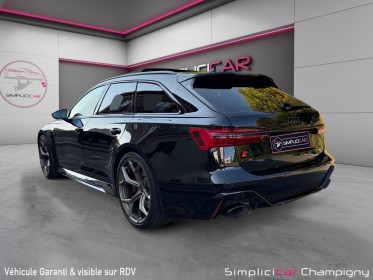 Audi rs6 avant v8 4.0 tfsi 630 tiptronic 8 quattro performance occasion champigny-sur-marne (94) simplicicar simplicibike...