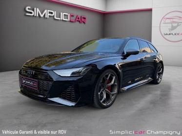 Audi rs6 avant v8 4.0 tfsi 630 tiptronic 8 quattro performance occasion champigny-sur-marne (94) simplicicar simplicibike...