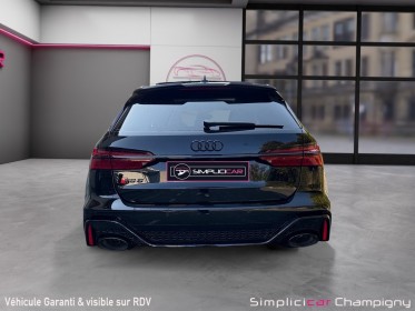 Audi rs6 avant v8 4.0 tfsi 630 tiptronic 8 quattro performance occasion champigny-sur-marne (94) simplicicar simplicibike...