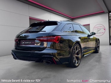 Audi rs6 avant v8 4.0 tfsi 630 tiptronic 8 quattro performance occasion champigny-sur-marne (94) simplicicar simplicibike...