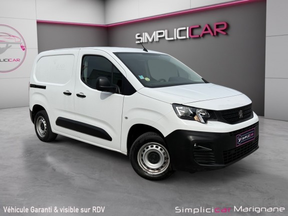 Peugeot partner long 1,5 blue hdi 75 ch - 1 ere main - radar de stationnement - regulateur vitesse - clim - garantie 12 mois...
