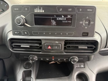 Peugeot partner long 1,5 blue hdi 75 ch - 1 ere main - radar de stationnement - regulateur vitesse - clim - garantie 12 mois...