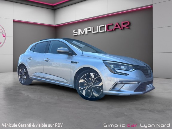 Renault megane iv berline tce 160 edc fap gt-line - toit ouvrant - systeme bose - sieges sport grand ecran garantie 12 mois...