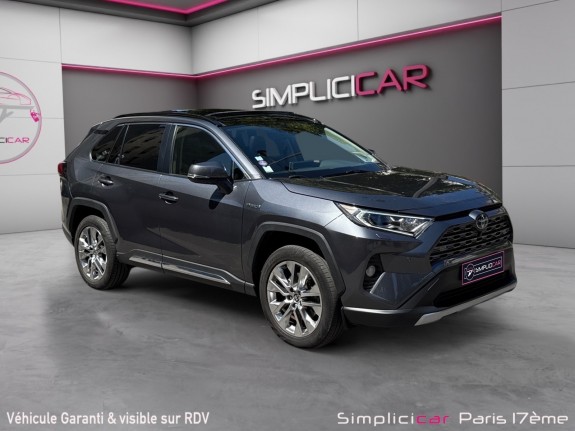 Toyota rav4 hybride my21 218 ch 2wd lounge/garantie 12 mois/full entretien toyota/jbl/toit ouvrant/siÈges chauffants et......