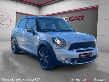 Mini countryman r60 184 ch cooper s pack red hot chili entretien à jour / garantie 12 mois occasion simplicicar royan...
