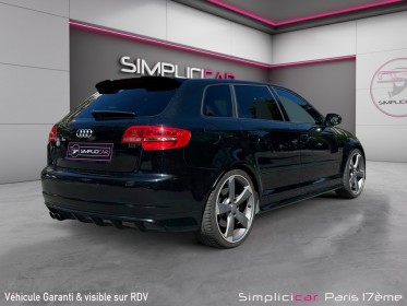 Audi rs3 sportback 2.5 tfsi 20v quattro s-tronic 340 cv occasion paris 17ème (75)(porte maillot) simplicicar simplicibike...
