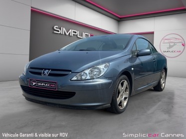 Peugeot 307 cc 2.0 177 ch occasion simplicicar frejus  simplicicar simplicibike france
