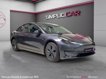 Tesla model 3 autonomie standard plus rwd 60kwh - garantie 12 mois occasion simplicicar brest simplicicar simplicibike france