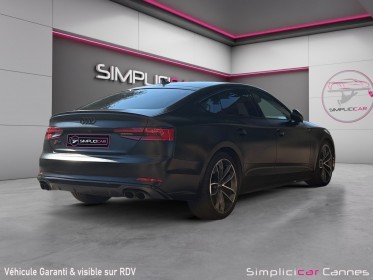 Audi s5 sportback v6 3.0 tfsi 354 tiptronic 8 quattro occasion cannes (06) simplicicar simplicibike france