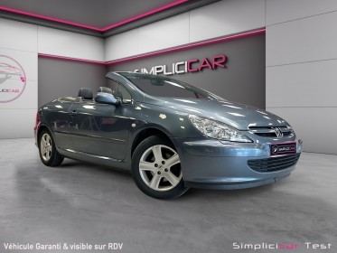 Peugeot 307 cc 2.0 16v - 138 occasion simplicicar colmar simplicicar simplicibike france