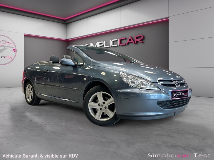 Peugeot 307 cc 2.0 16v - 138 occasion simplicicar colmar simplicicar simplicibike france