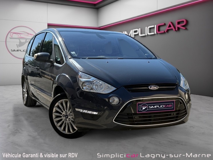 Ford s-max 2.0 tdci 140 fap titanium - 7 places - radars de stationnement - gps - carnet d'entretien complet occasion...