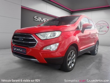 Ford ecosport 1.0 ecoboost 125ch ss bva6 titanium occasion simplicicar guadeloupe  simplicicar simplicibike france