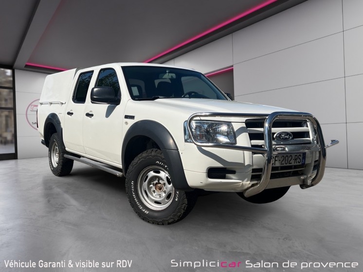 Ford ranger double cabine 2.5 tdci double cab xl/camera de recul/attelage/climatisation/hard top occasion simplicicar salon...