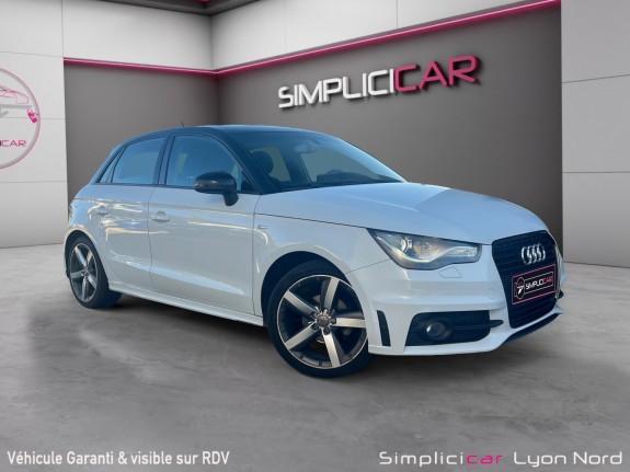 Audi a1 sportback 1.6 tdi 90 s line - 5 portes garantie 1 an occasion simplicicar lyon nord  simplicicar simplicibike france