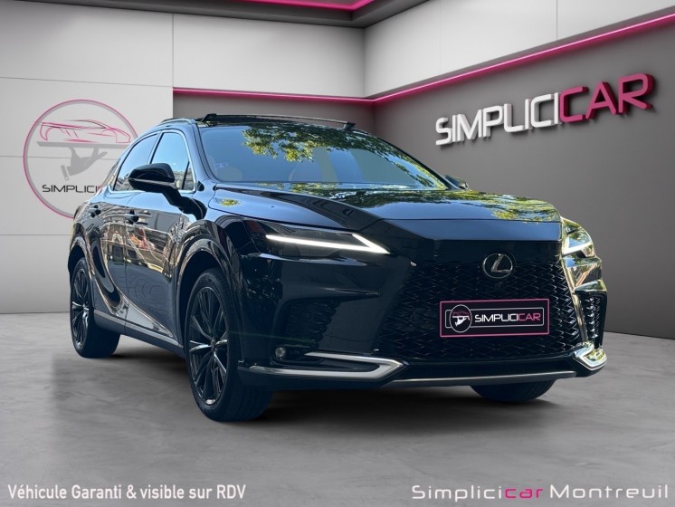 Lexus rx my24 450h 4wd hybride rechargeable f sport design occasion montreuil (porte de vincennes)(75) simplicicar...