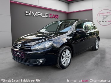 Volkswagen golf 1.4 tsi 122 dsg7 - boite automatique - climatisation - 1ère main occasion champigny-sur-marne (94)...