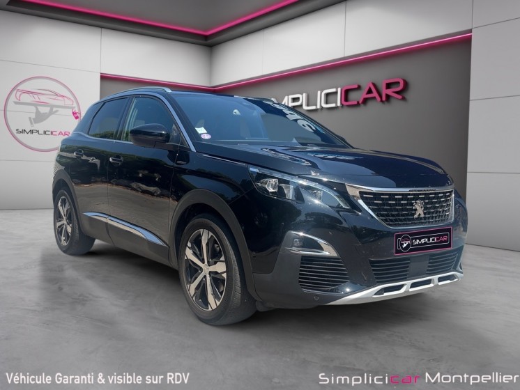 Peugeot 3008 1.2 puretech 130ch ss bvm6 gt line caméra de recul régulateur limiteur grip contôle garantie 12 mois occasion...