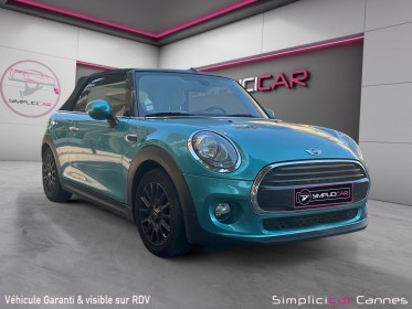 Mini cabriolet f57 cooper 136 ch cabriolet occasion cannes (06) simplicicar simplicibike france