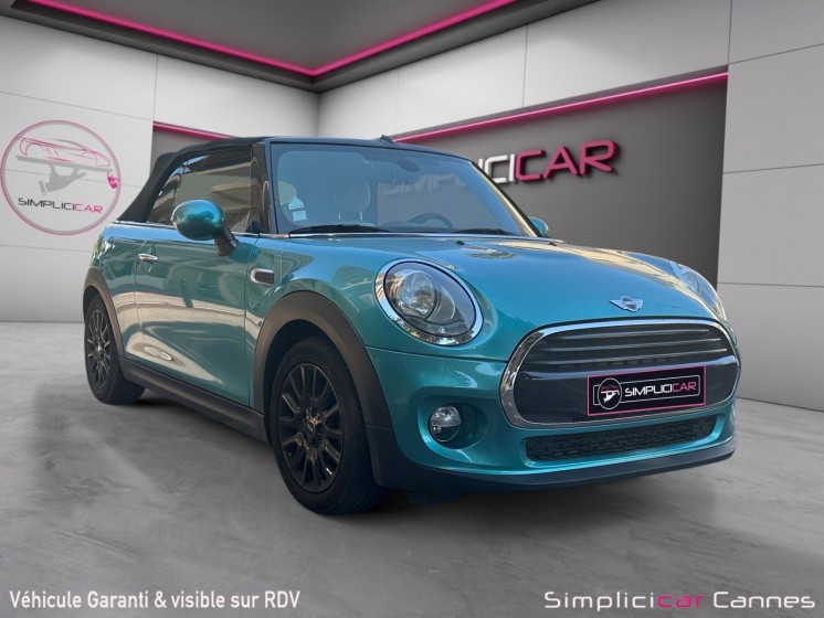 Mini cabriolet f57 cooper 136 ch cabriolet occasion cannes (06) simplicicar simplicibike france