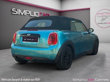 Mini cabriolet f57 cooper 136 ch cabriolet occasion cannes (06) simplicicar simplicibike france