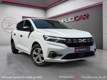 Dacia sandero sce 65 essential climatisation première main garantie 12 mois. occasion simplicicar toulouse sud simplicicar...