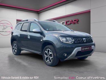 Dacia duster blue dci 115 4x2 prestige occasion simplicicar coeur d'yvelines - auto expo 78 simplicicar simplicibike france