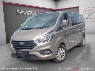 Ford transit custom fourgon 340 l2h1 2.0 ecoblue 130 limited occasion simplicicar amiens  simplicicar simplicibike france