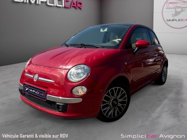 Fiat 500 1.2 8v 69 ch lounge occasion avignon (84) simplicicar simplicibike france