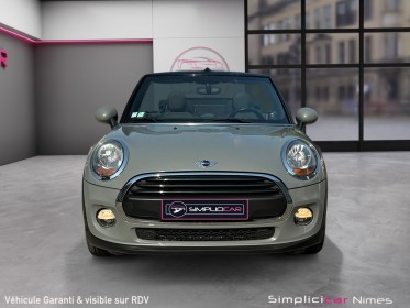 Mini one cabriolet 1.2 102cv - radar ar - climatisation - bluetooth - garantie 12 mois occasion simplicicar nimes - rb auto...