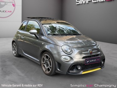 Fiat 500 abarth 595 turismo 1.4 16v t jet - garantie 12mois - echappement monza - toit ouvrant - sono beats - sellerie...