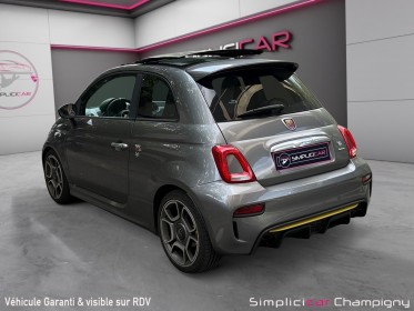 Fiat 500 abarth 595 turismo 1.4 16v t jet - garantie 12mois - echappement monza - toit ouvrant - sono beats - sellerie...