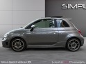 Fiat 500 abarth 595 turismo 1.4 16v t jet - garantie 12mois - echappement monza - toit ouvrant - sono beats - sellerie...