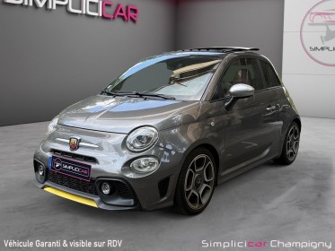 Fiat 500 abarth 595 turismo 1.4 16v t jet - garantie 12mois - echappement monza - toit ouvrant - sono beats - sellerie...