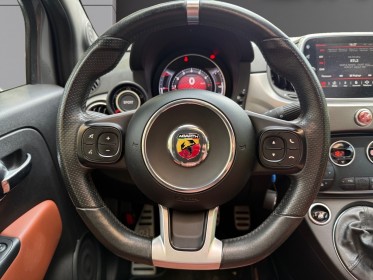 Fiat 500 abarth 595 turismo 1.4 16v t jet - garantie 12mois - echappement monza - toit ouvrant - sono beats - sellerie...