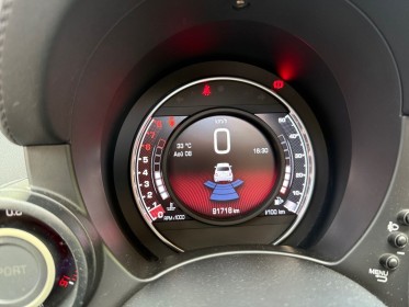Fiat 500 abarth 595 turismo 1.4 16v t jet - garantie 12mois - echappement monza - toit ouvrant - sono beats - sellerie...