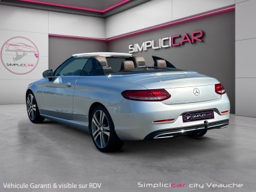 Mercedes classe c cabriolet 220 d 9g-tronic 4matic executive carplay / caméra av arr / sièges chauffant / attelage occasion...