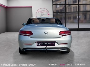 Mercedes classe c cabriolet 220 d 9g-tronic 4matic executive carplay / caméra av arr / sièges chauffant / attelage occasion...