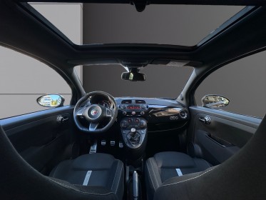Abarth 595 1.4 turbo 16v t-jet 140 ch full entretien abarth / véhicule garantie / toit ouvrant occasion cannes (06)...