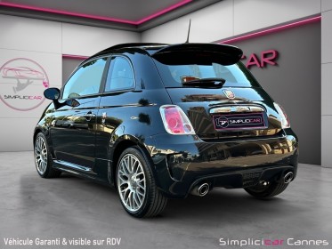 Abarth 595 1.4 turbo 16v t-jet 140 ch full entretien abarth / véhicule garantie / toit ouvrant occasion cannes (06)...