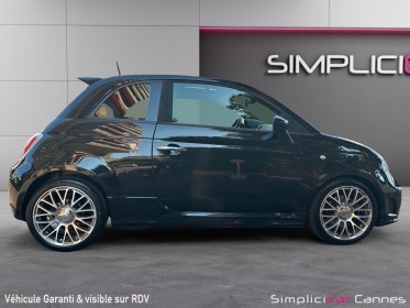 Abarth 595 1.4 turbo 16v t-jet 140 ch full entretien abarth / véhicule garantie / toit ouvrant occasion cannes (06)...