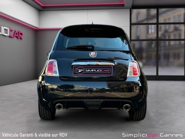 Abarth 595 1.4 turbo 16v t-jet 140 ch full entretien abarth / véhicule garantie / toit ouvrant occasion cannes (06)...