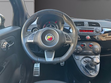 Abarth 595 1.4 turbo 16v t-jet 140 ch full entretien abarth / véhicule garantie / toit ouvrant occasion cannes (06)...