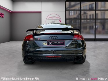 Audi tt rs coupe 2.5 tfsi 340 quattro s tronic occasion  simplicicar nice - pfvauto simplicicar simplicibike france