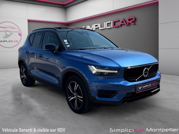 Volvo xc40 t3 163ch geartronic 8 r-design occasion montpellier (34) simplicicar simplicibike france