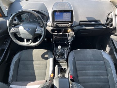 Ford ecosport 1.0 ecoboost 140 bvm6 st-line noir/tiger / camera de recul / carplay / son bang  olufsen / garantie occasion...