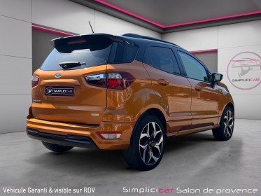 Ford ecosport 1.0 ecoboost 140 bvm6 st-line noir/tiger / camera de recul / carplay / son bang  olufsen / garantie occasion...