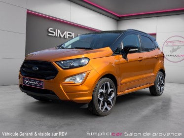 Ford ecosport 1.0 ecoboost 140 bvm6 st-line noir/tiger / camera de recul / carplay / son bang  olufsen / garantie occasion...